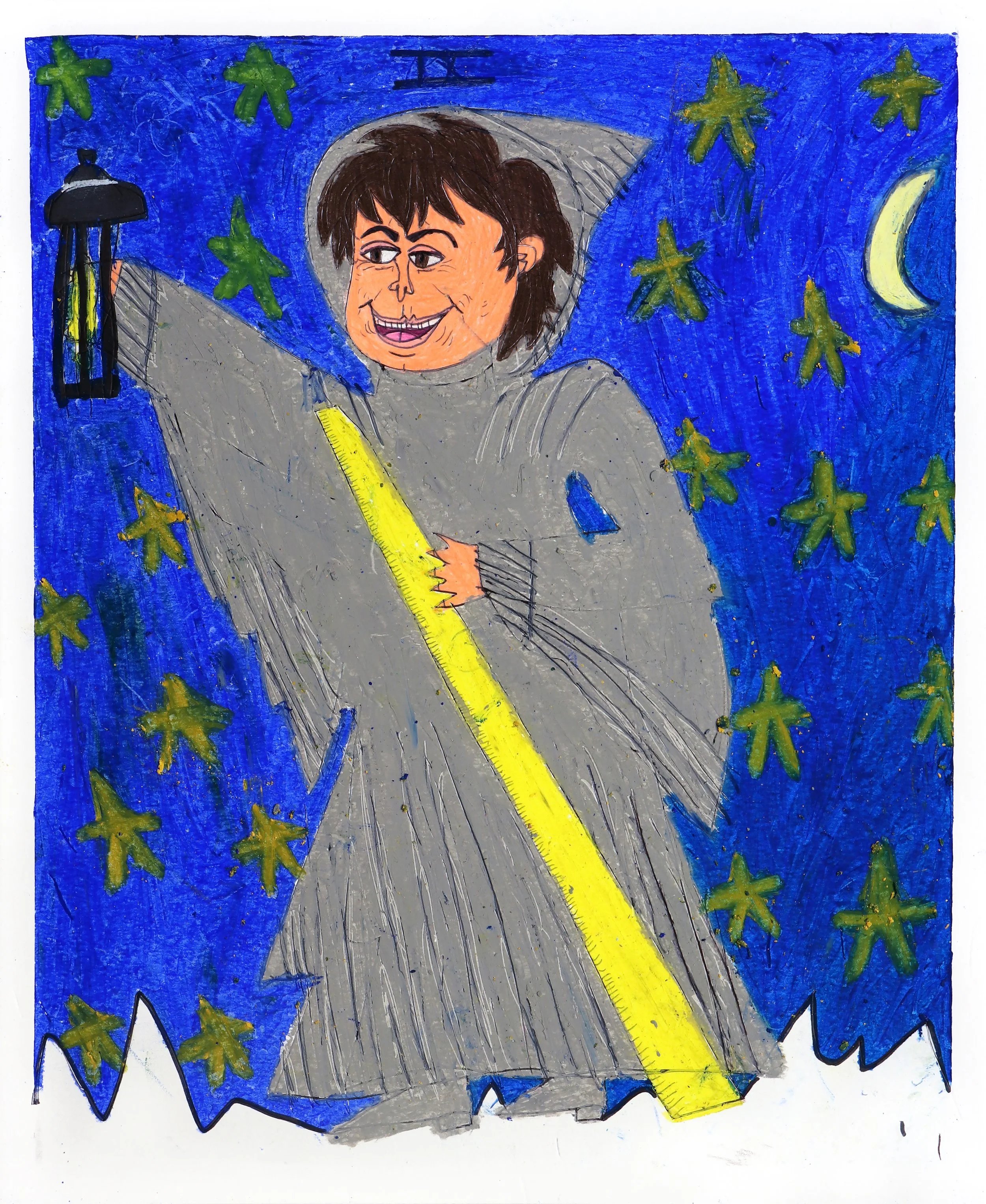 Paul McCartney as the Hermit by Charlie Wallace