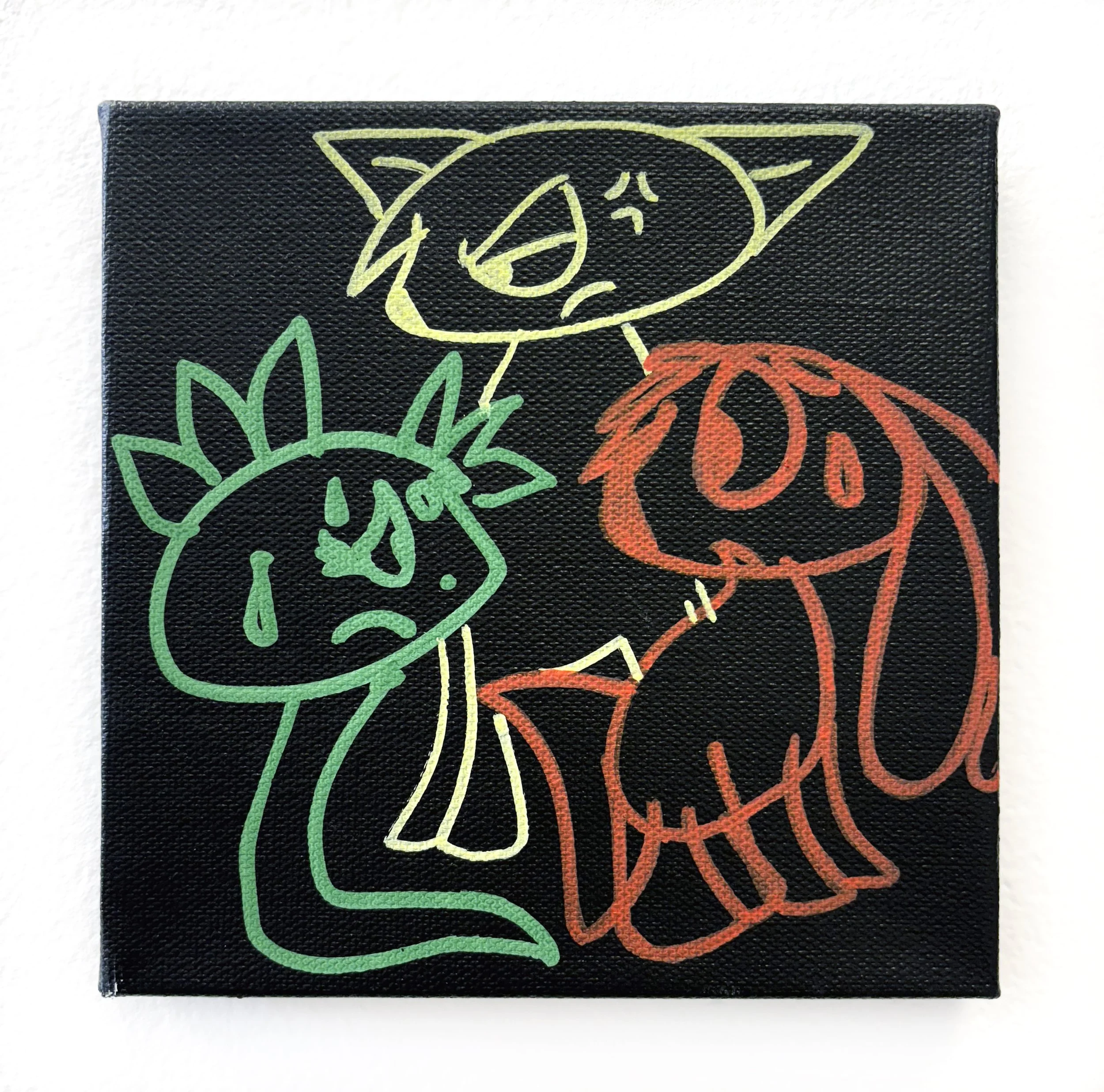 Little Sad Painting by Tarira Bundrige