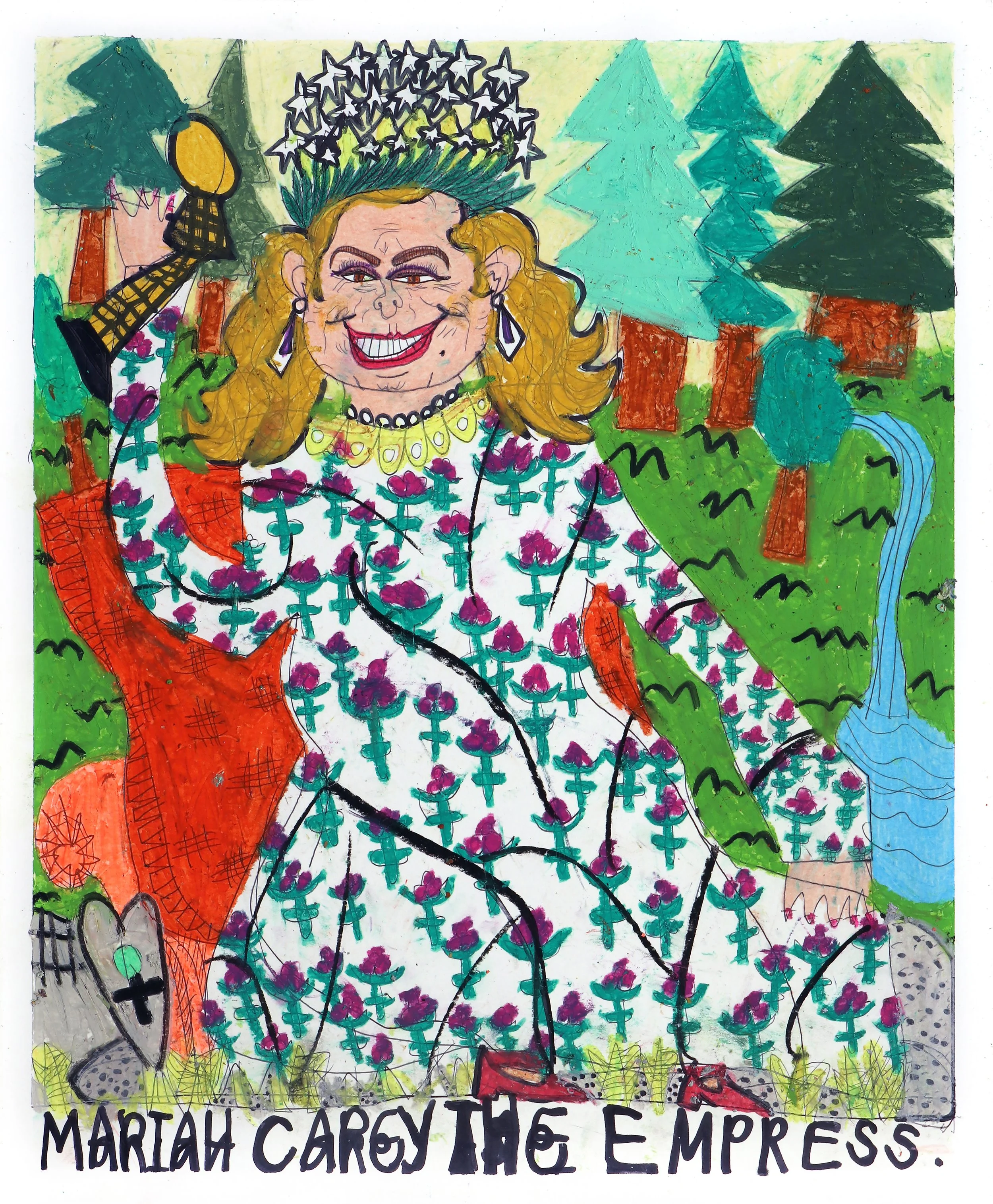 Mariah Carey the Empress by Charlie Wallace