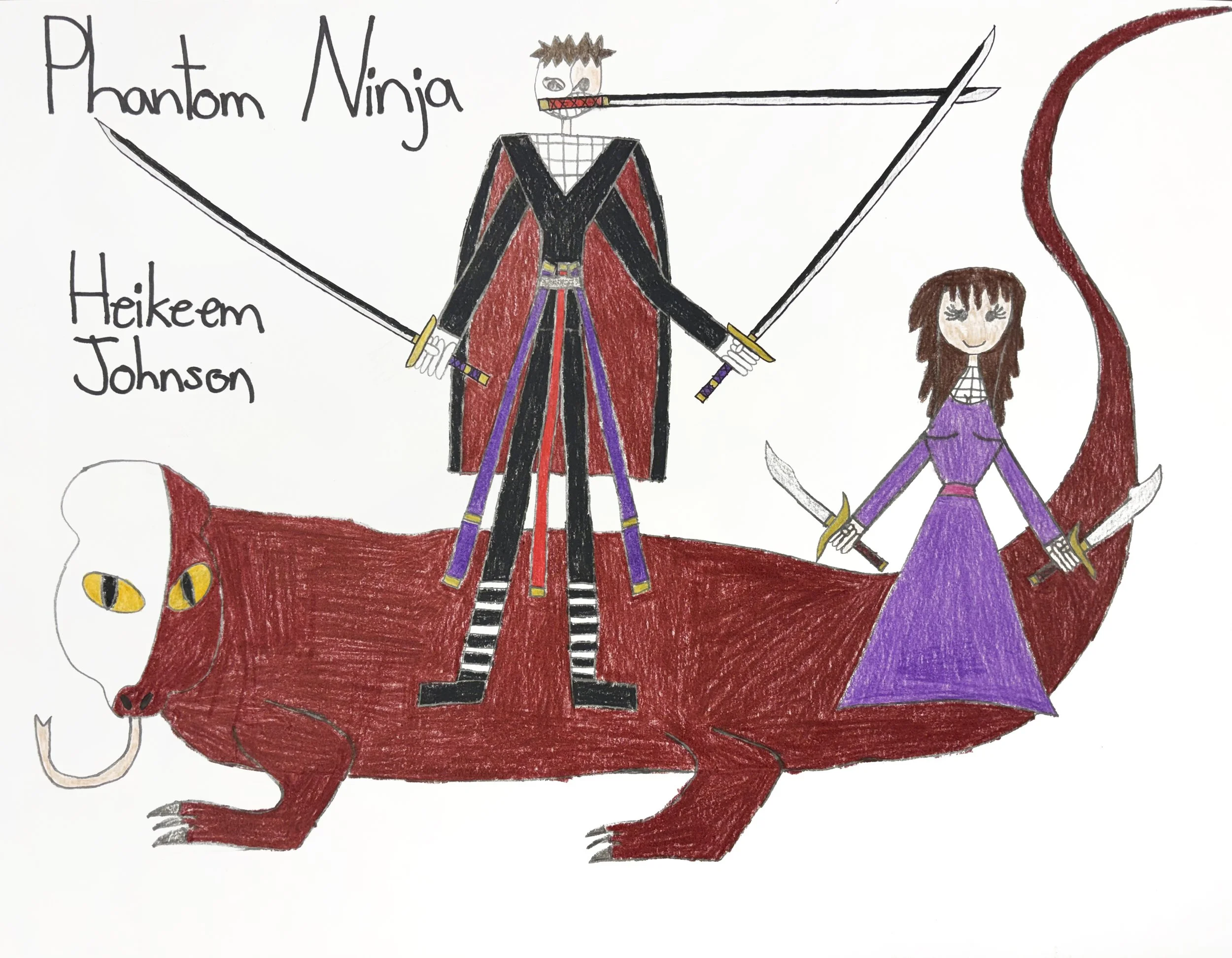 Phantom Ninja by Heikeem Johnson