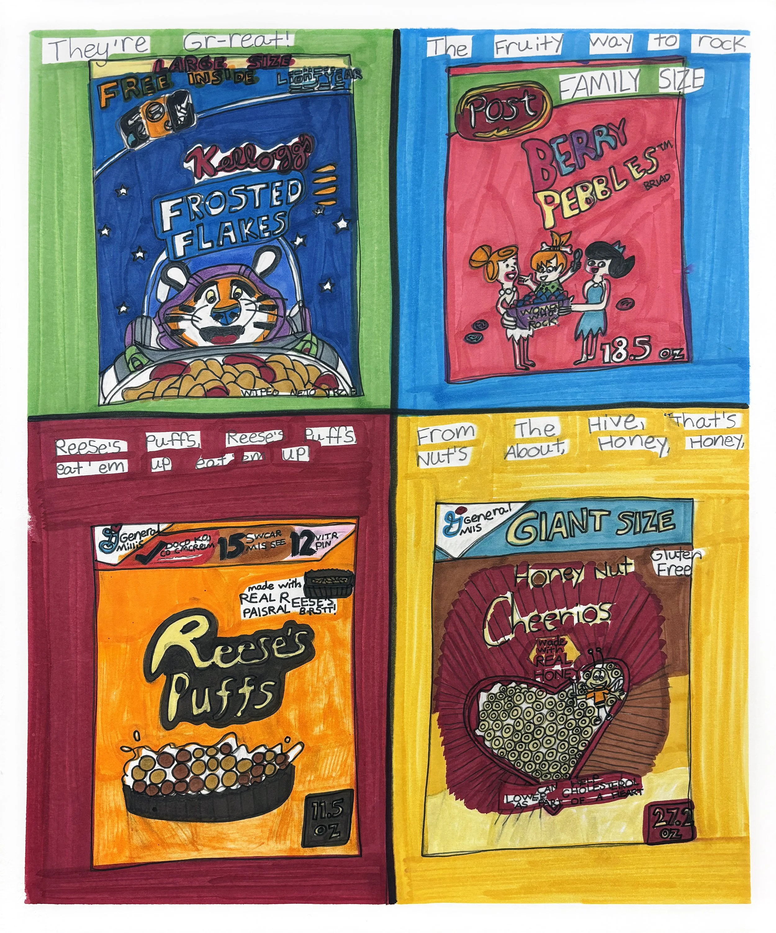 Sean's Favorite Cereals by Sean Regis Traynor