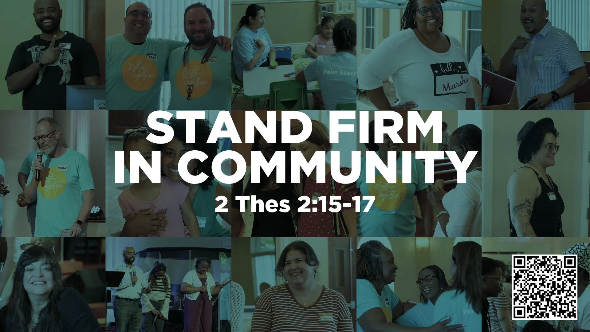 2 Thessalonians 2:15-17 | Stand Firm in Community