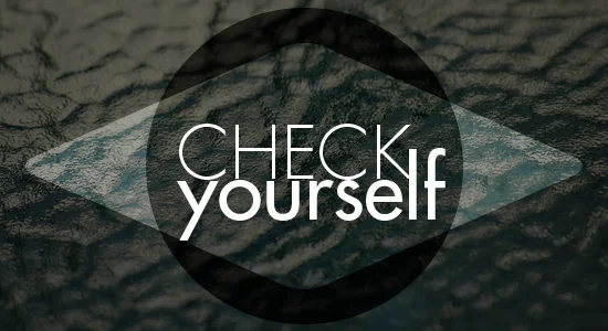 Check Yourself (Before You Wreck Yourself)