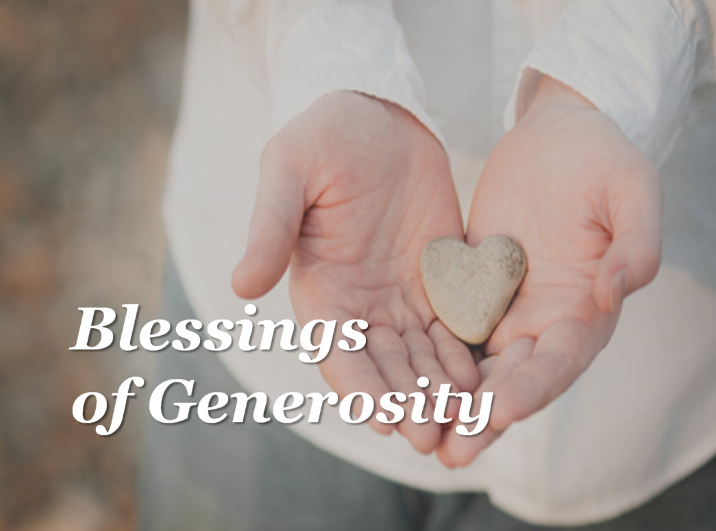 Blessing of Generosity