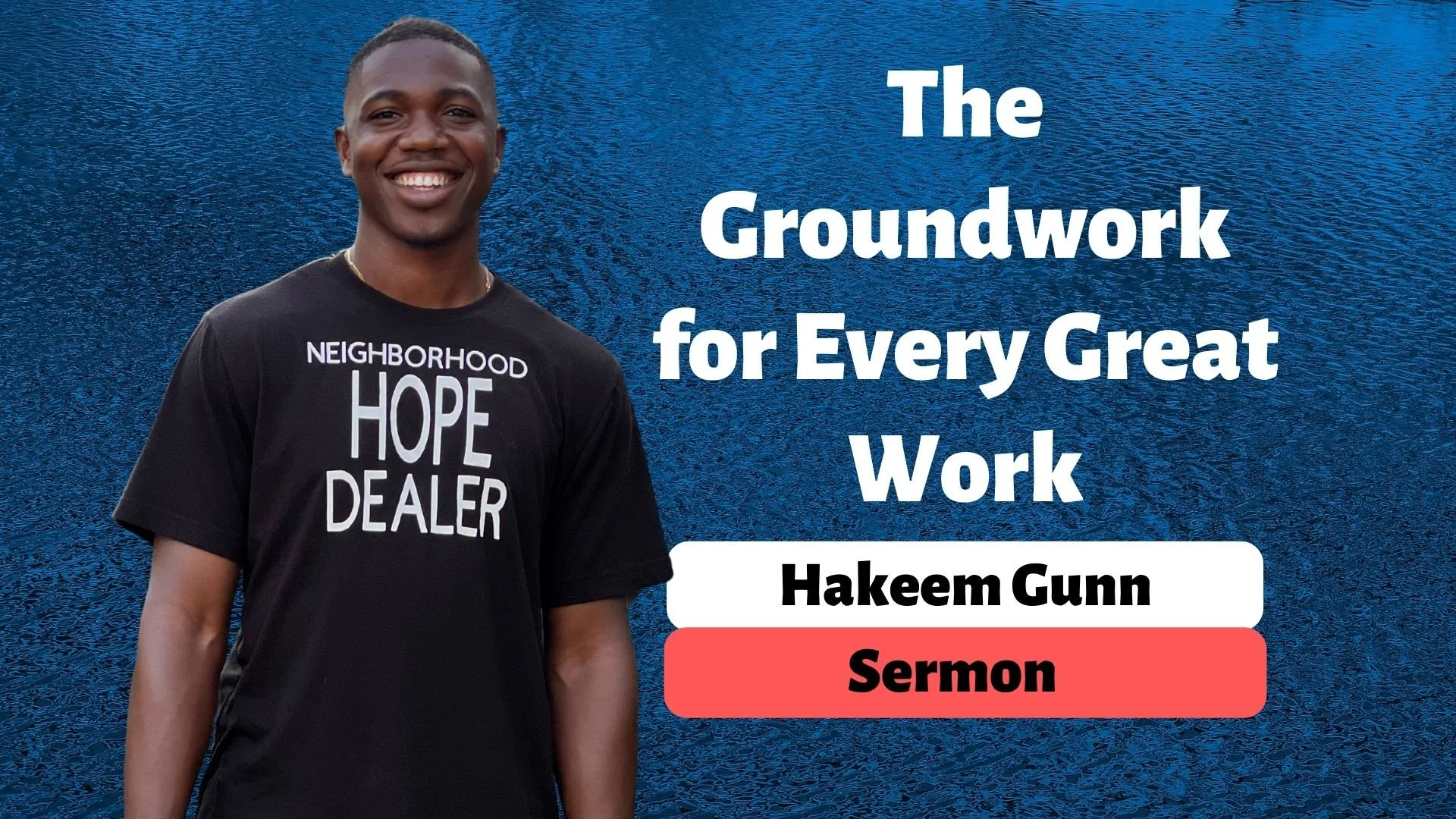 Nehemiah 1:1-11 - The Groundwork for Every Great Work