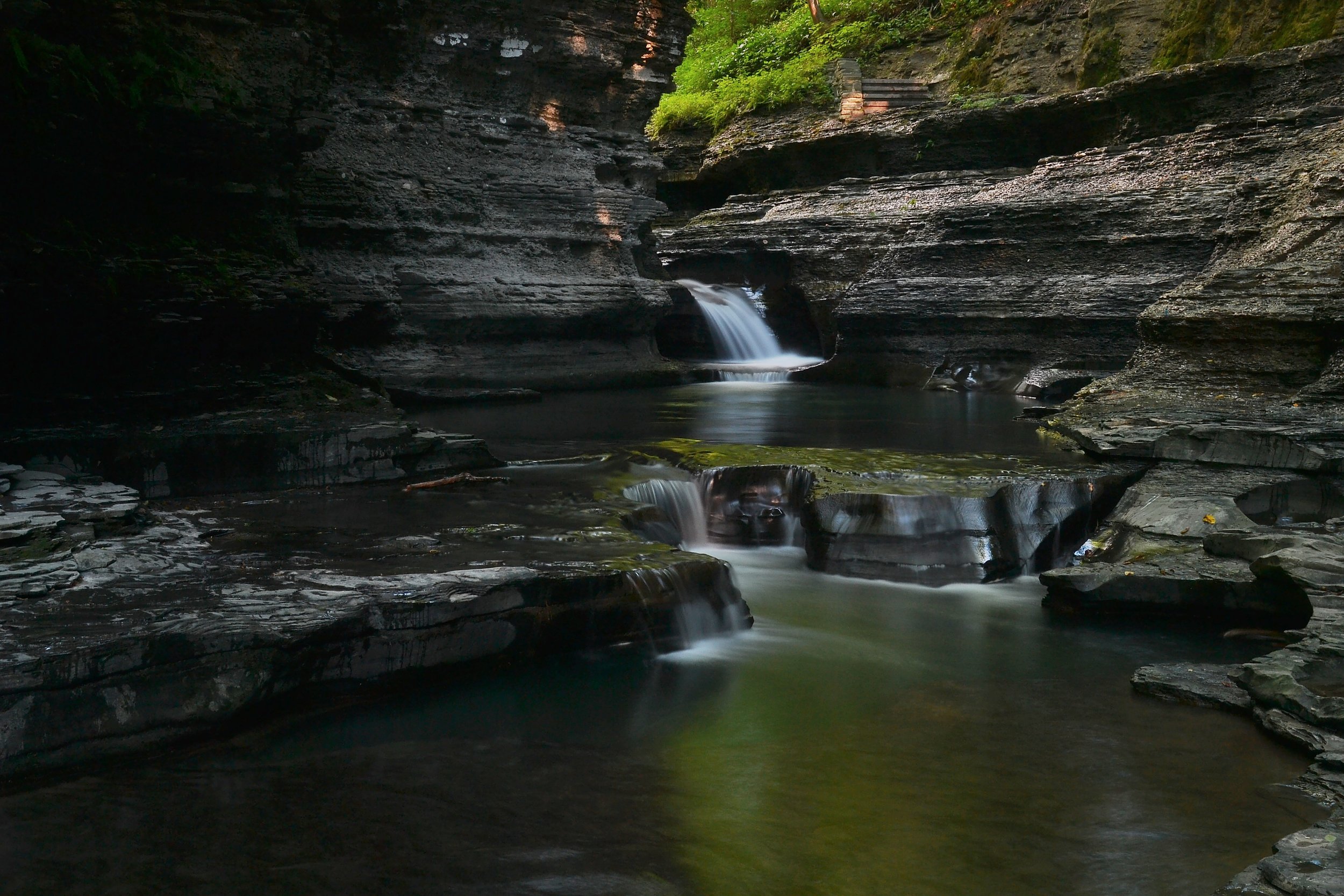 Shower Bath at Buttermilk Falls