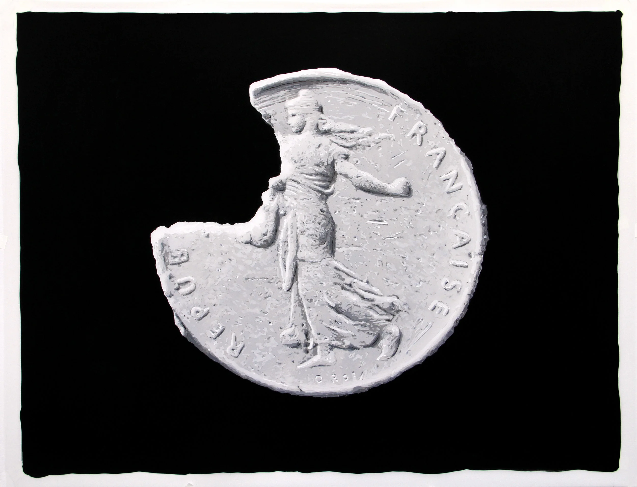 Study of the Eroded Franc