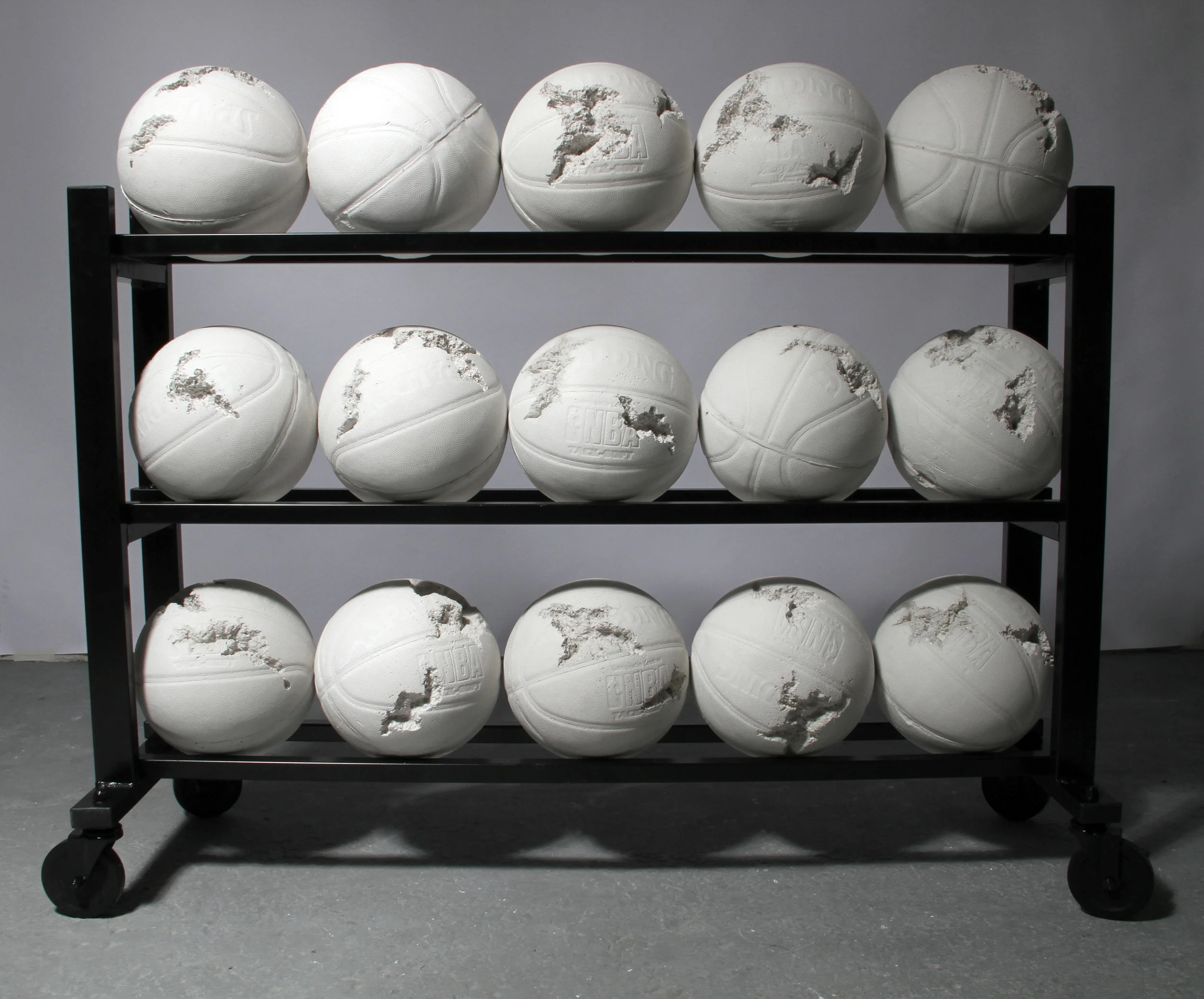 Basketball Rack _ Rose Quartz