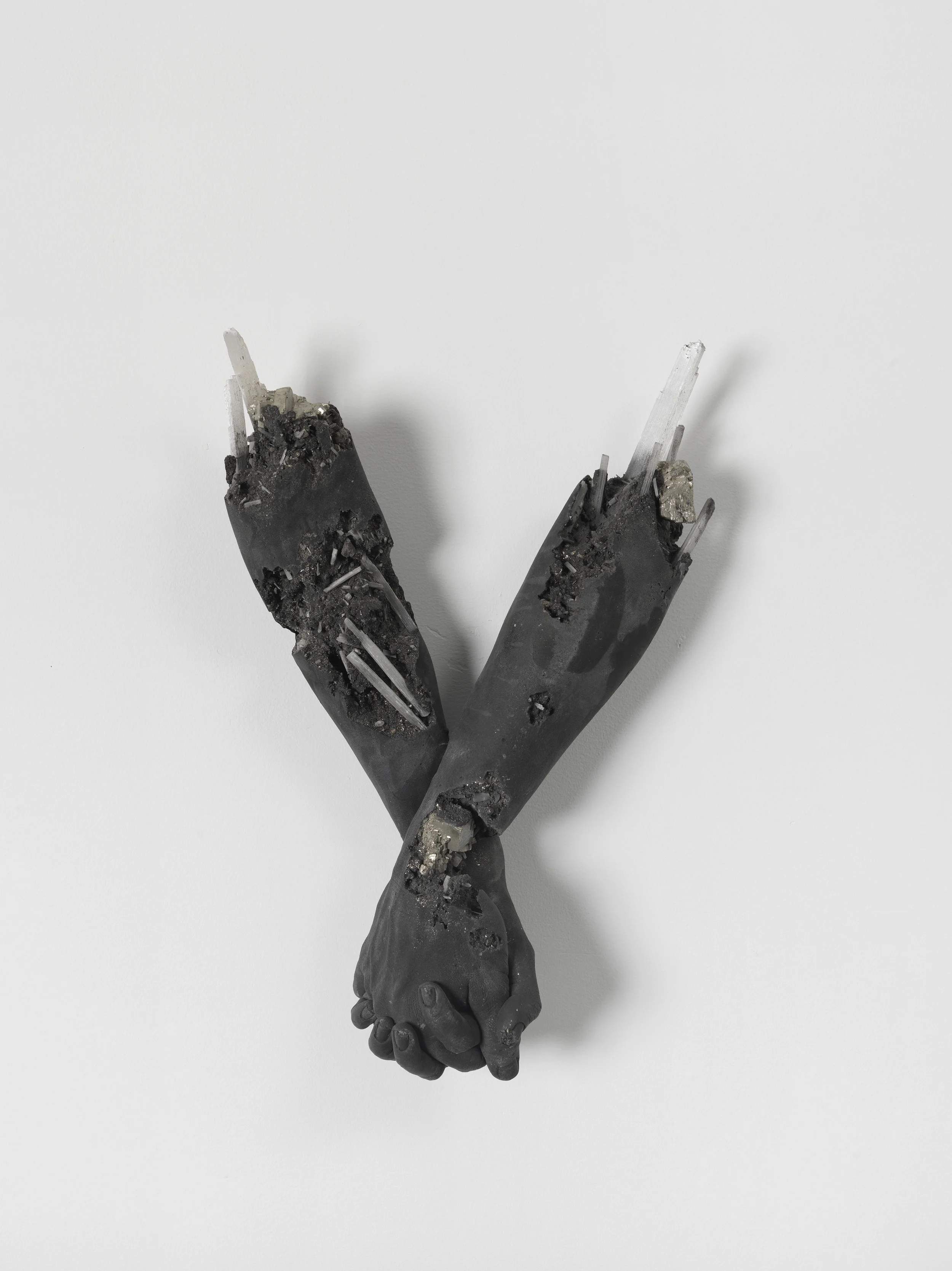 Holding Hands _ Selenite