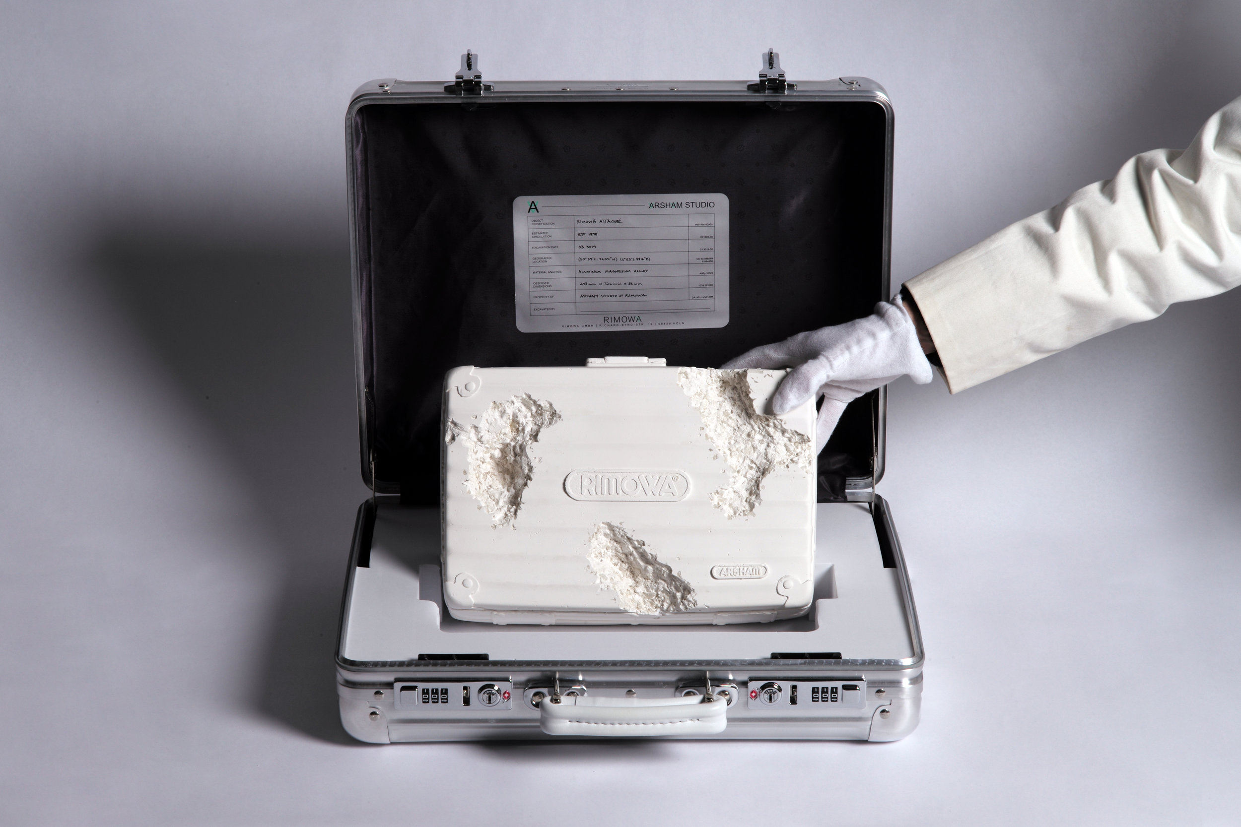 Eroded Attaché — DANIEL ARSHAM