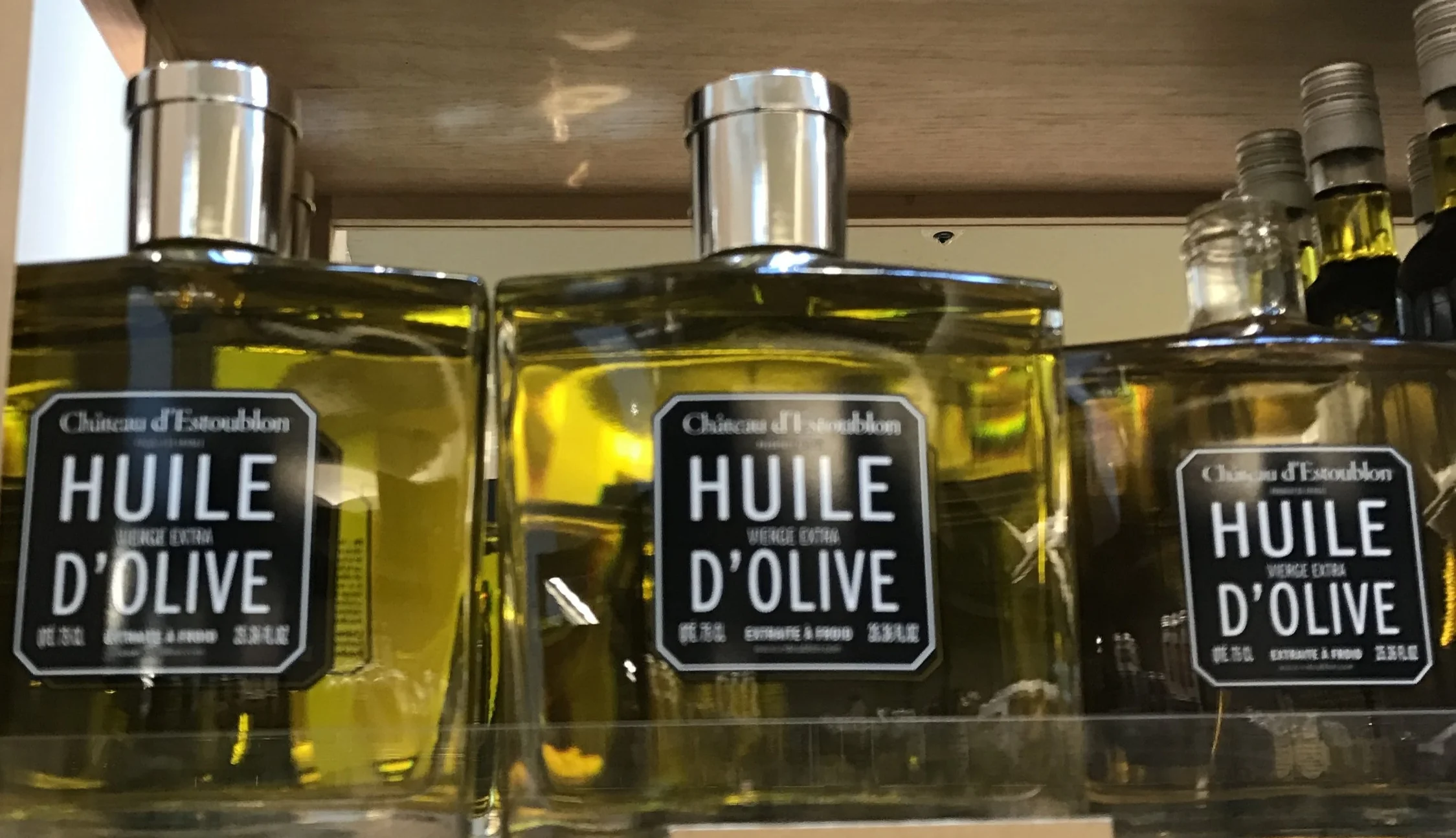 Azeites que parecem perfumes - La Grande Epicerie de Paris