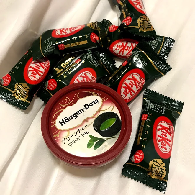 Chá verde em todos os locais