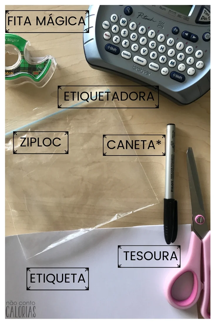 Meu arsenal da organização. Marie Kondo adoraria!
