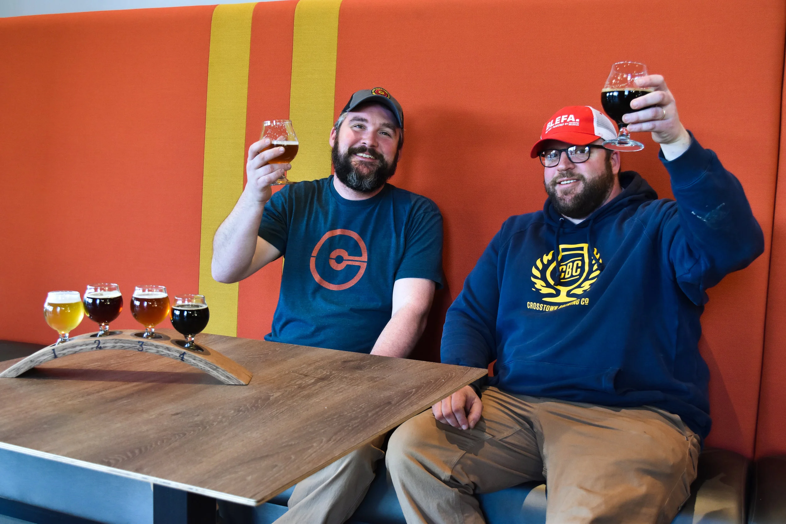 Will Goodwin & Clark Ortkiese / CROSSTOWN BREwing co., OWNERS & craftsmen