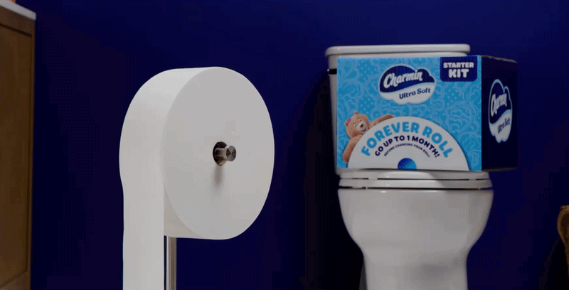 Charmin:  Forever Roll