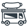 4+ BLOCKS OF FOOD TRUCKS