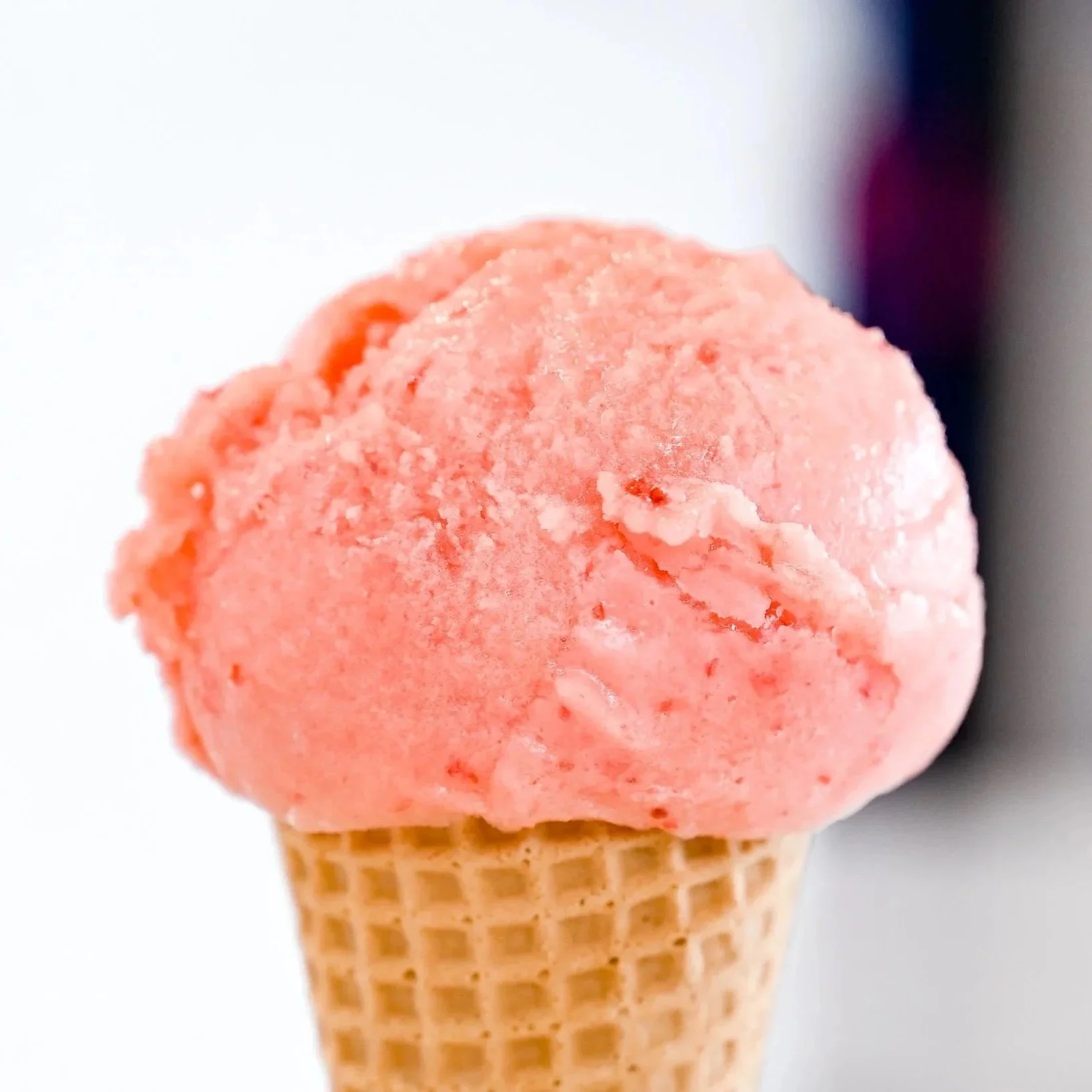 Strawberry Lemonade Sorbet 