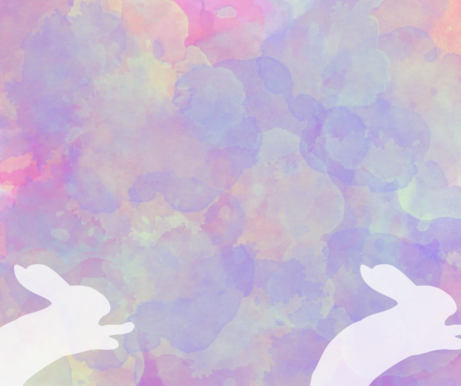 Pink Purple Pastel Watercolor Background Bunnies Easter Facebook Post.png