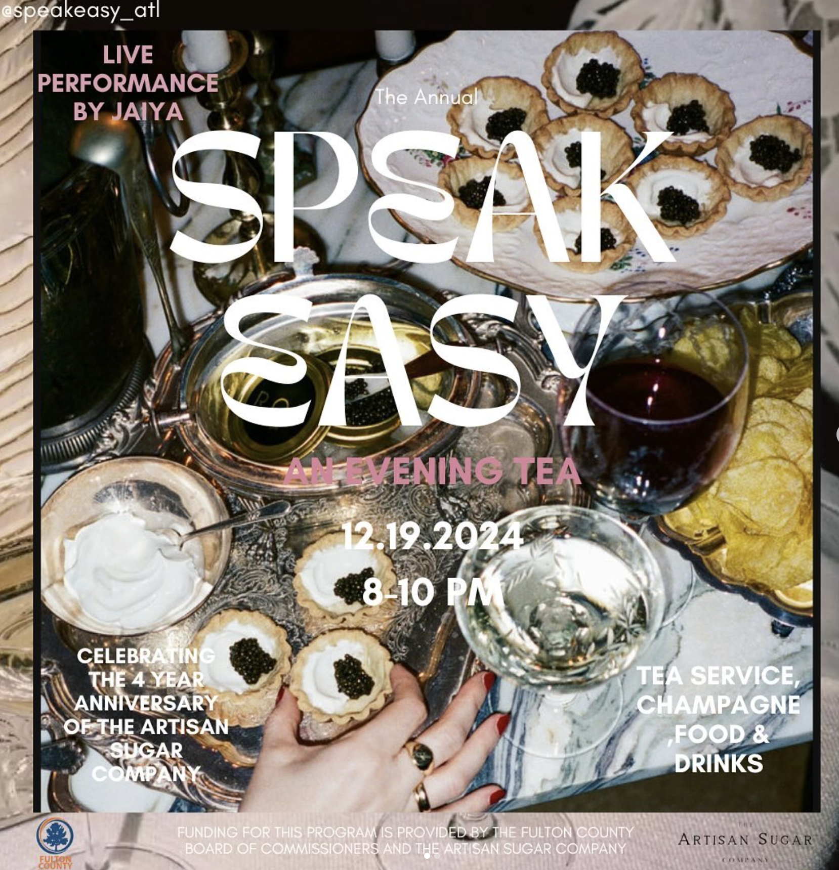 The SpeakEasy pt. Deux: The Evening Tea