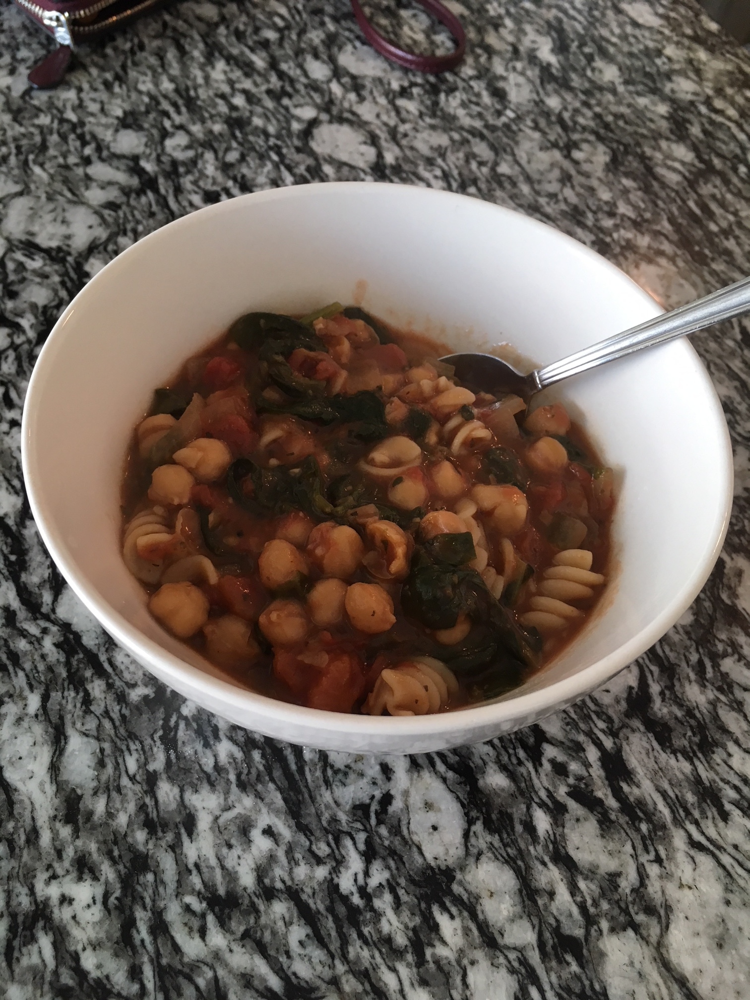  A hearty vegetarian bowl - classic comfort food! 