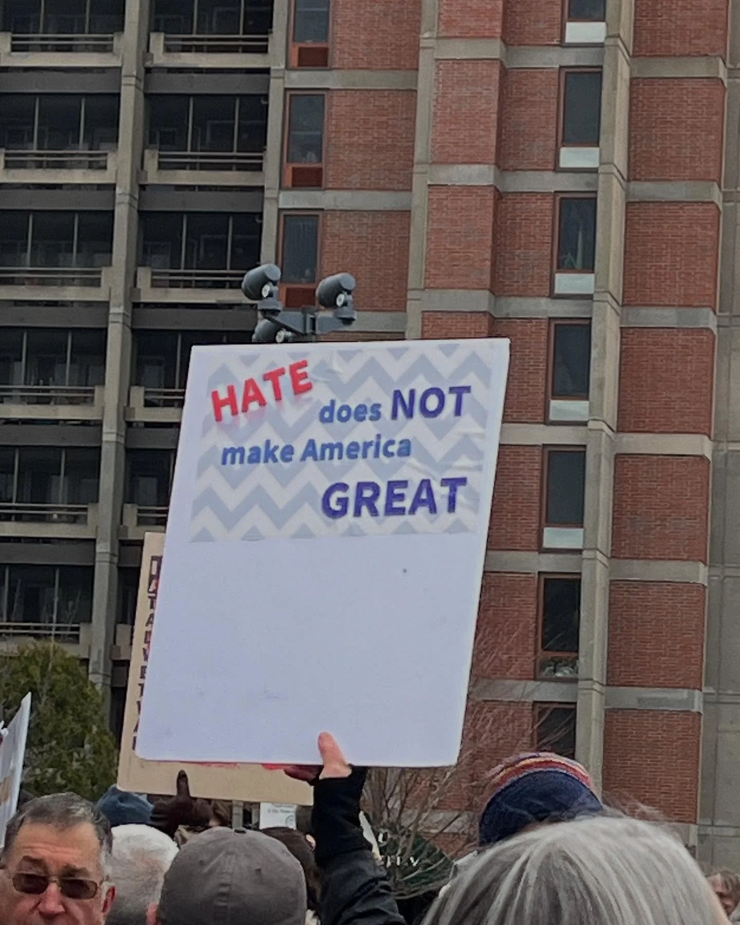 Impressive rally today on the four corners of Arlington, MA town center. Handsoff core institutions and American civil rights. #handsoffArlington #handsoffmedicalresearch #handsoff2025
