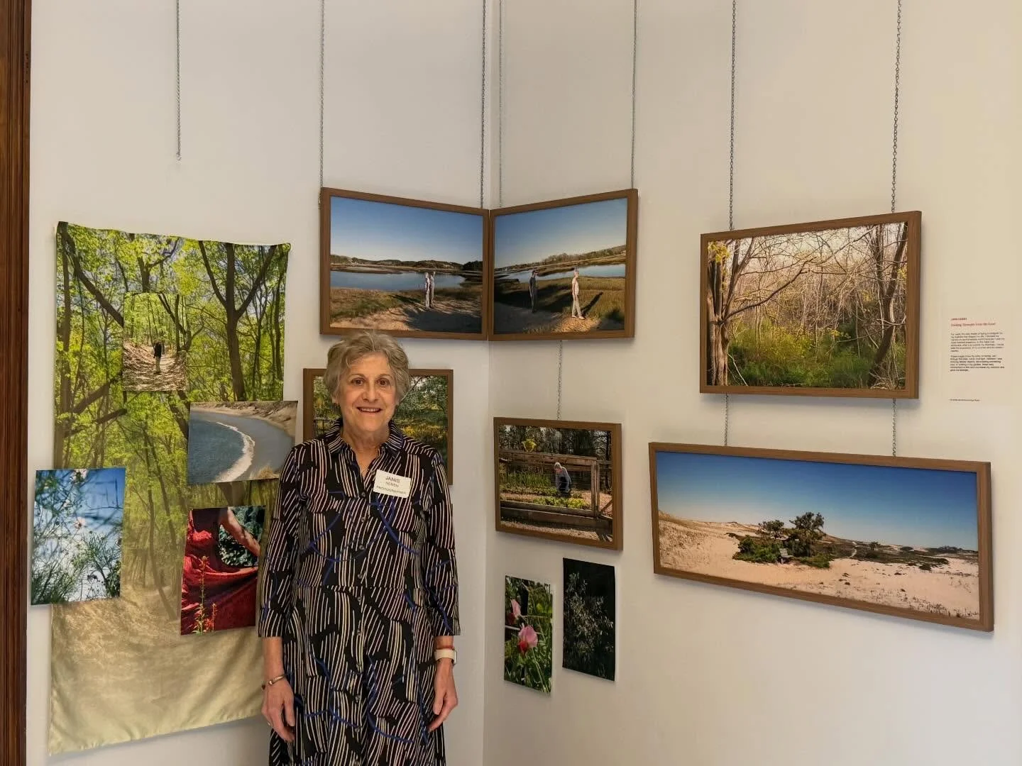 Wonderful opening reception for our group show Impressions of Nature: Seven Women, Seven Ways of Seeing- a celebration of the work of our critique group and our friendships over the last decade. So many people came to the reception, it was hard to ge
