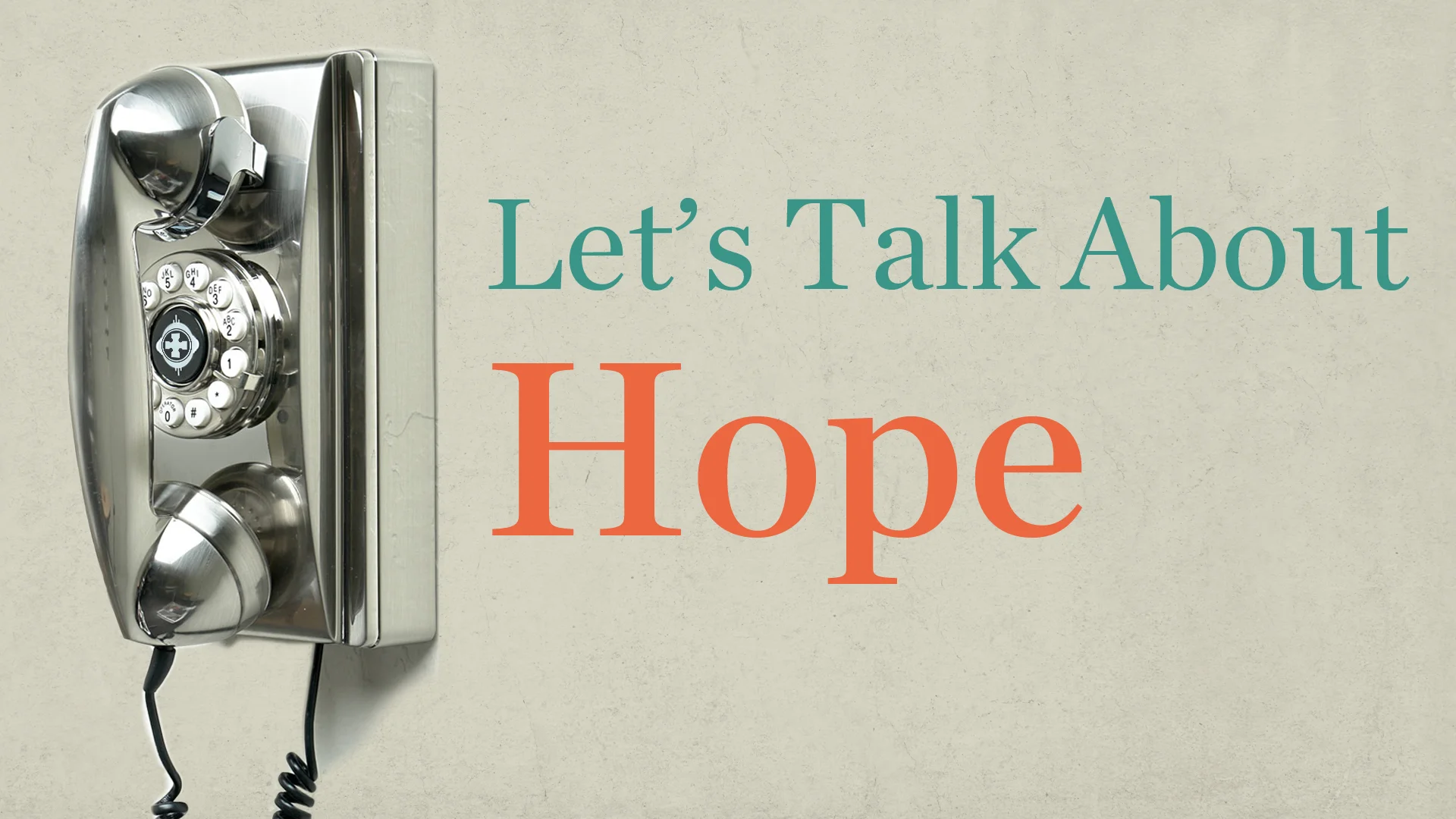 Let's Talk about Hope
