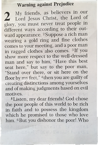 James 2:1-13