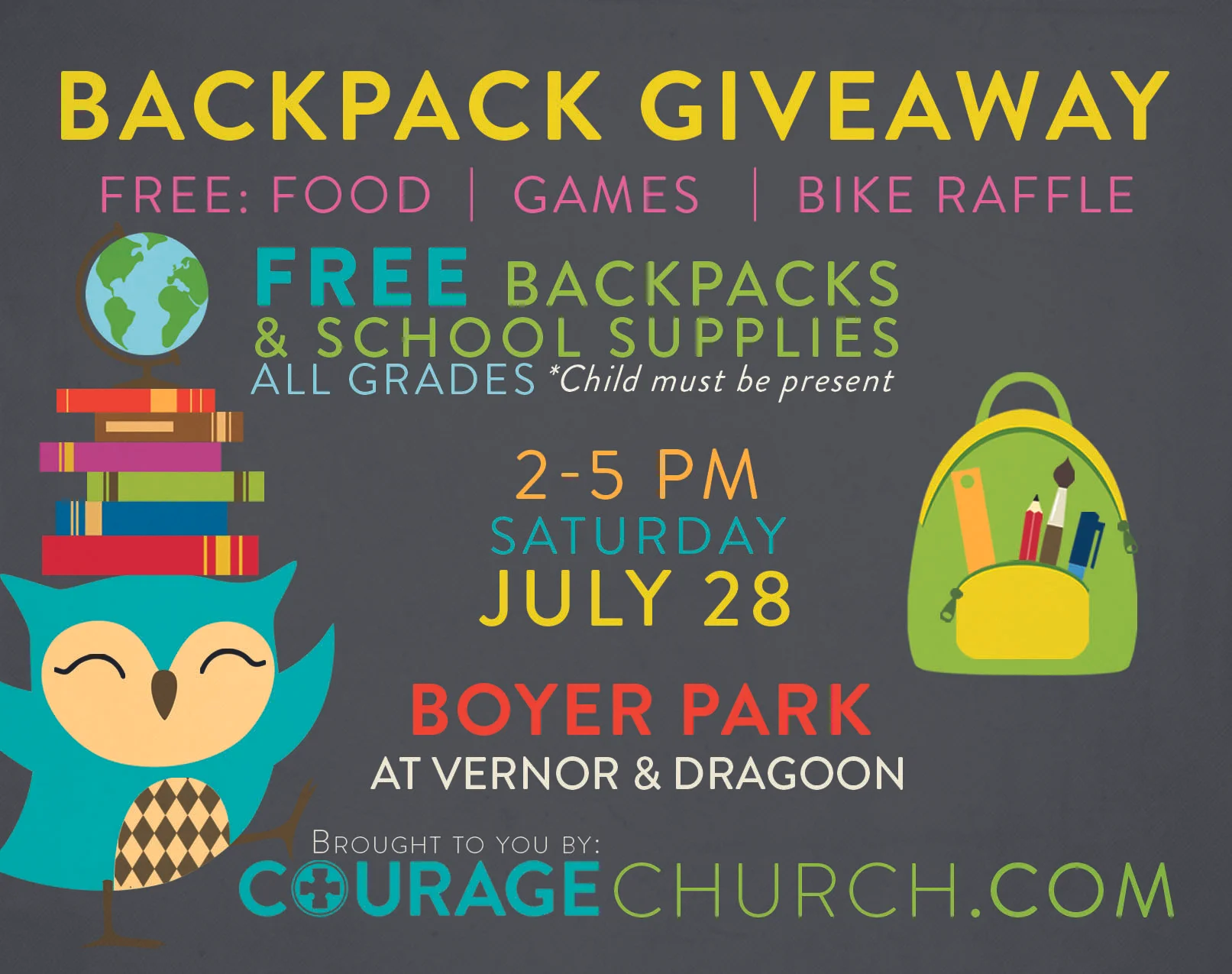 Backpack Giveaway!