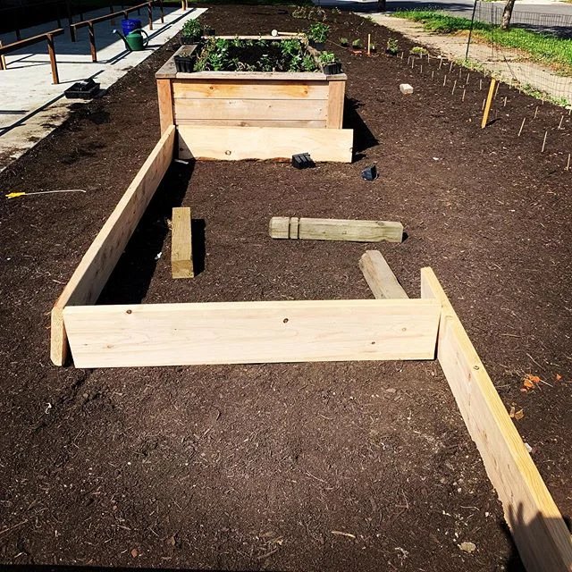 We have two more garden beds to build and fill with compost, before fall crops come in just over a week! 
Join in the fun Saturday, July 6 for a morning contribution day. We have tools + water. More contribution days next week. #participateinchange

