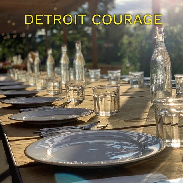 If you missed us we are here at the table. Join us for a community *potluck style* meal every Wednesday. We started with 10 plates, and are now setting the table for 50! There is always room at the table!

Bring something to share: 
food, a friend, o