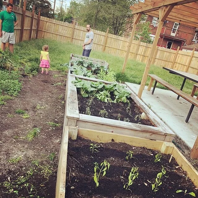Let the gardening begin! Hot crops went in today, courtesy of team @brianandlaurahall and #spencer. Cold crops dropped a few weeks ago courtesy of #John. Thank you everyone for your hard work sewing into a future that is bright. #tablefellowship #com