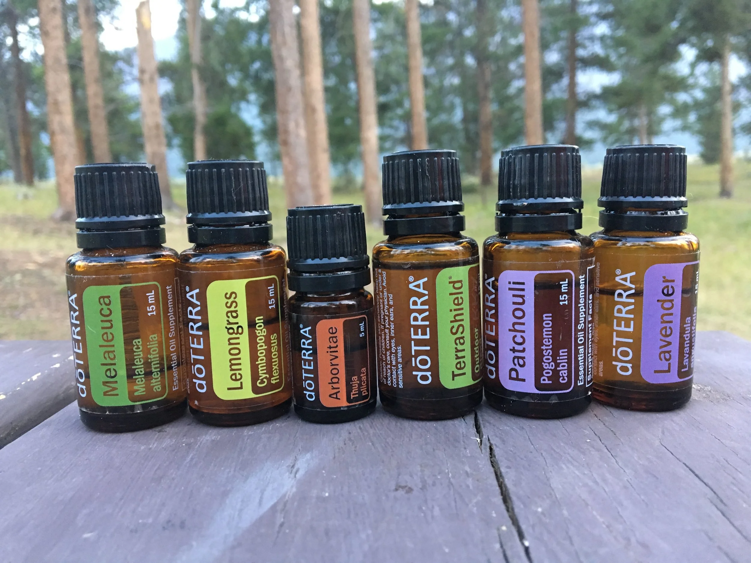 All the yummy essential oils