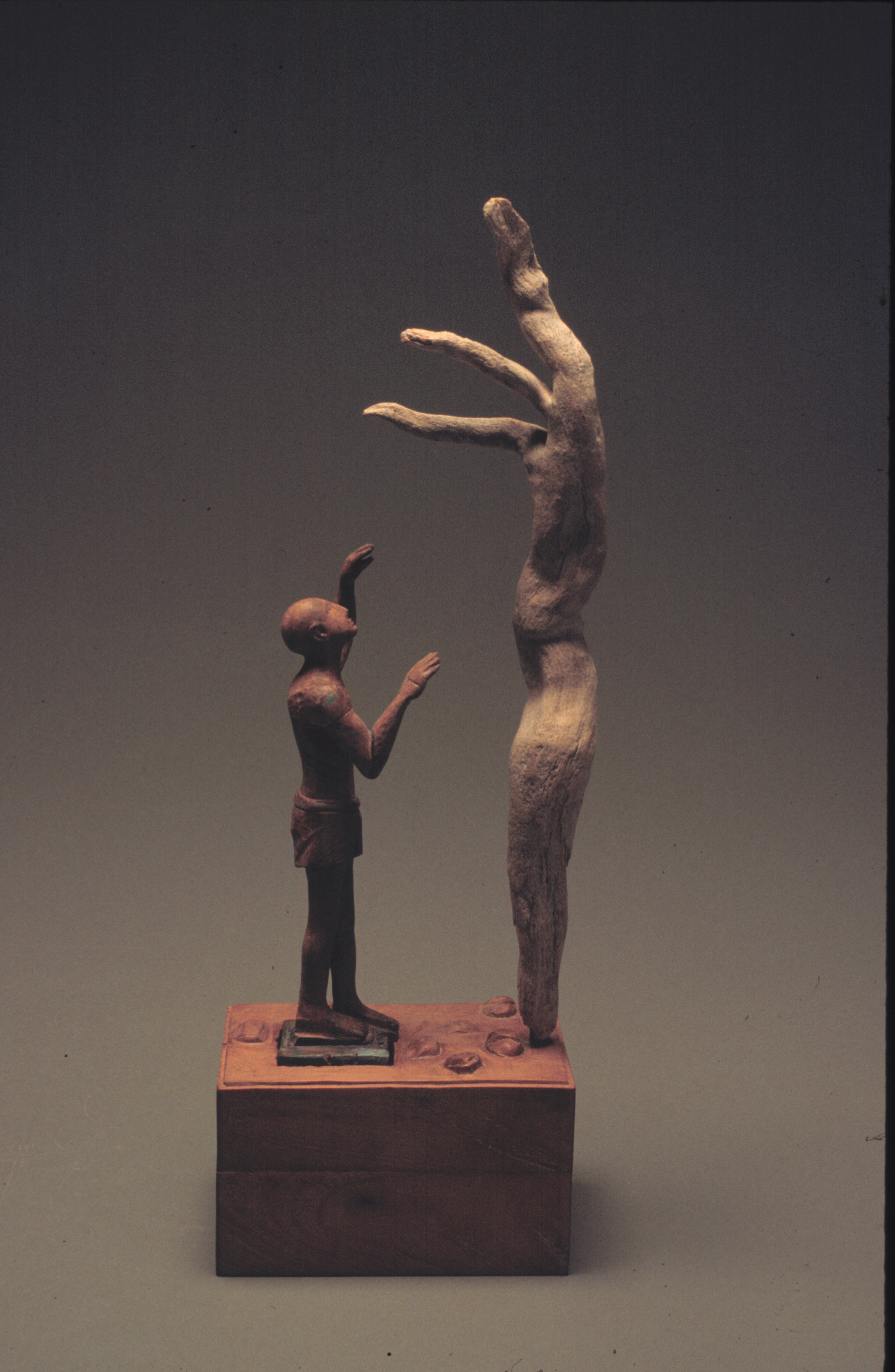 Man and Form,wood,13"x 8"x 5"