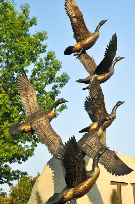 Studio Art Direct Custom Bronze Sculpture Tualatin City Signage