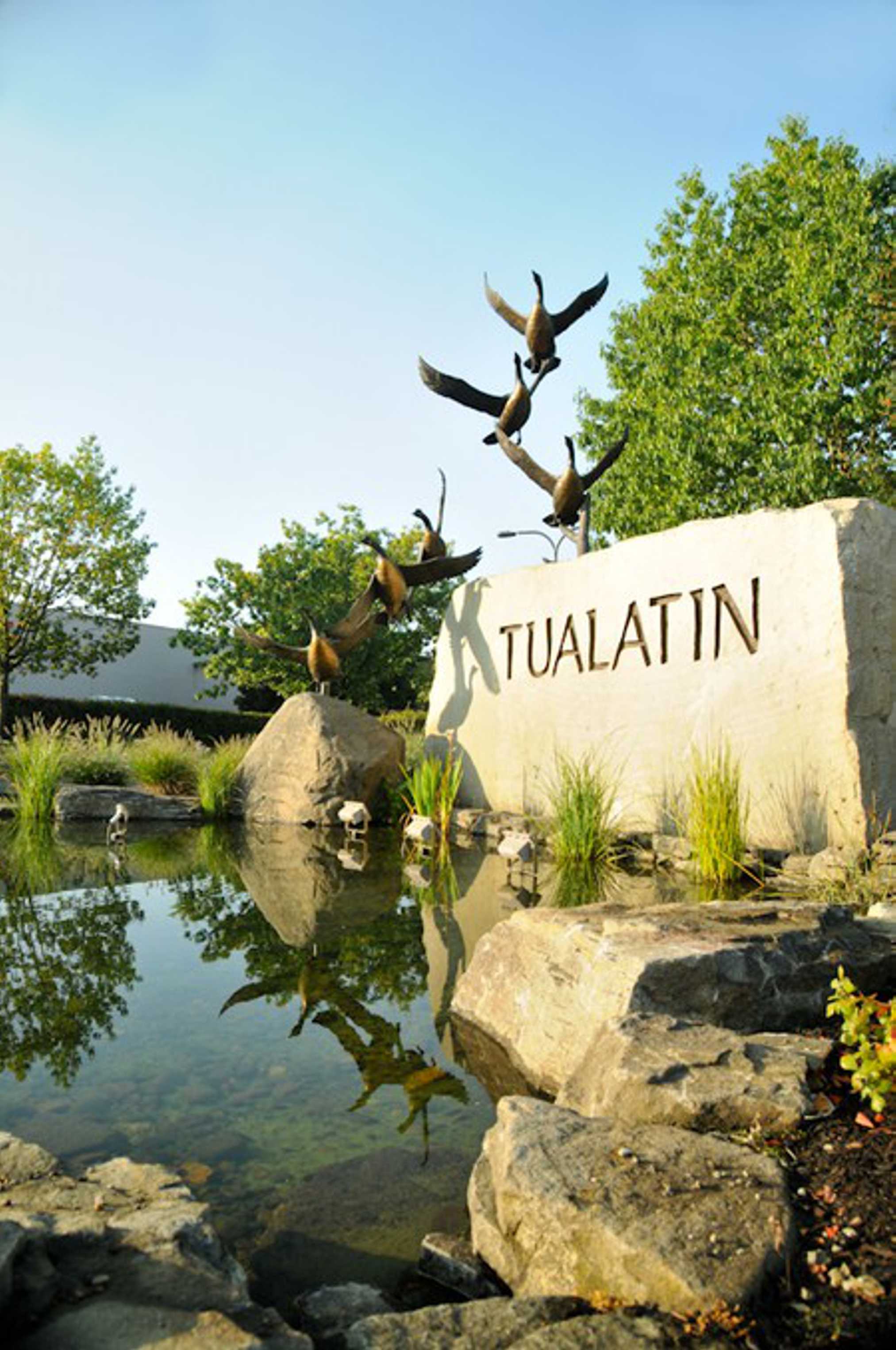 Tualatin Entry Monument Studio Art Direct