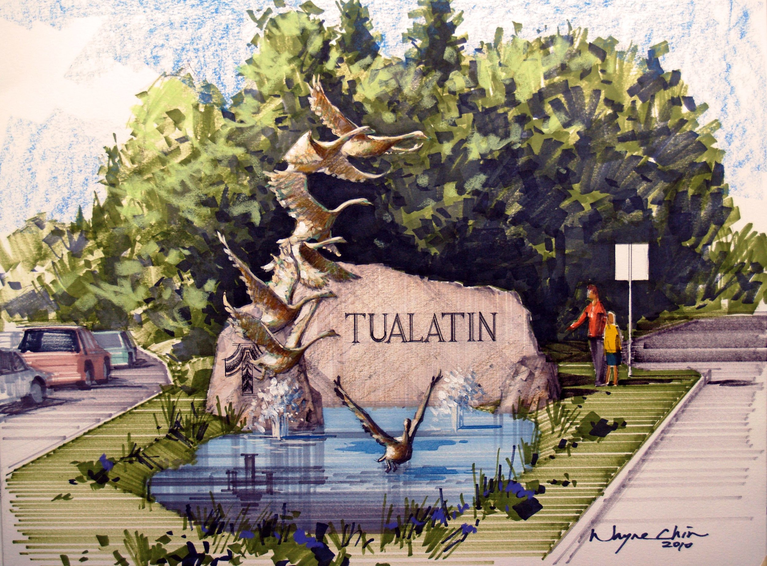 Tualatin Oregon Sign Studio Art Direct