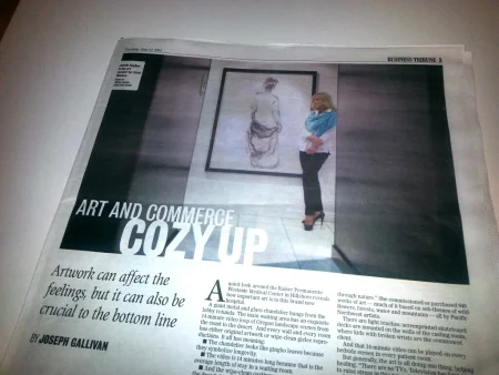 Portland Tribune Features Studio Art Direct in Business Section - Art Whisperer