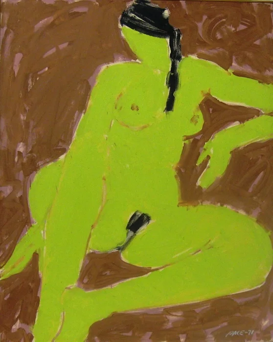 Untitled (71-3),1971Oil on Canvas   44 1/2 x 35 1/2 x 1 in.