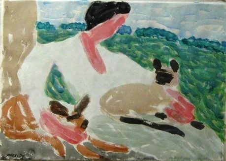 Untitled, 1974Watercolor on Paper    22 1/4 x 30 1/4 in.