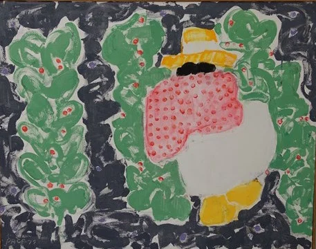 Dotted Blouse (79-08), 1979Oil on Canvas   28 x 36 in.