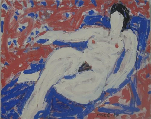 Untitled (74-3), 1974Oil on Canvas    24 x 30 x 1 in.