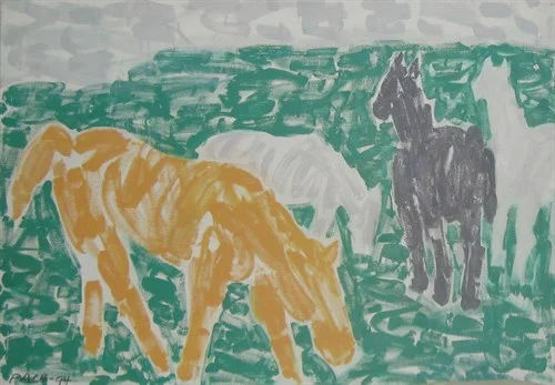 Untitled, 1994Oil on Canvas   42 x 60 in.