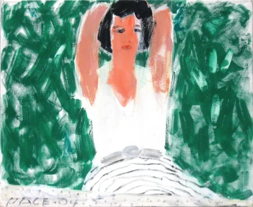 Berkeley Student (06-M9), 2006Oil on Canvas  28 x 34 x 0 3/4 in.