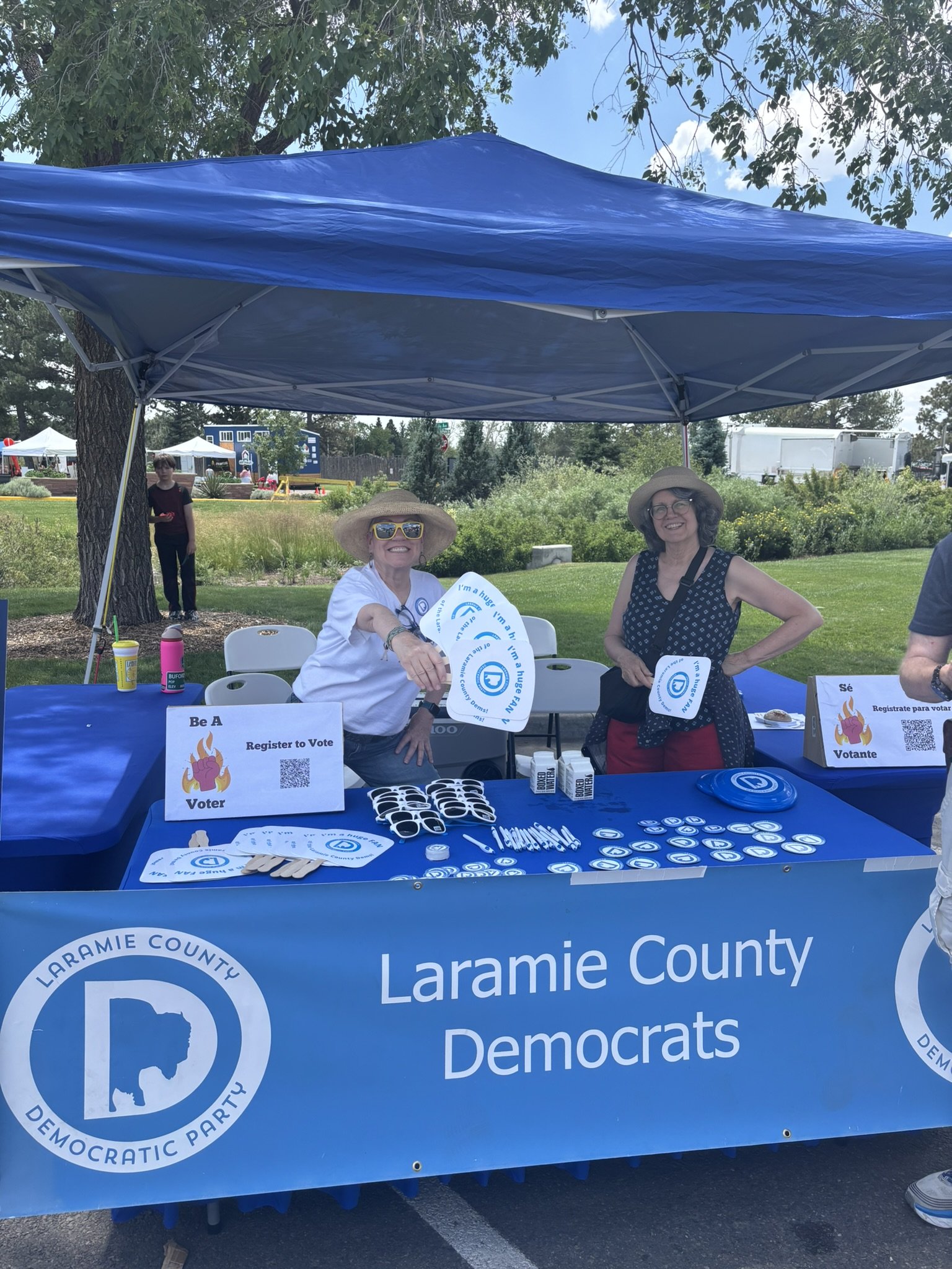 Laramie County Democrats engage Cheyenne at Cheyenne Superday