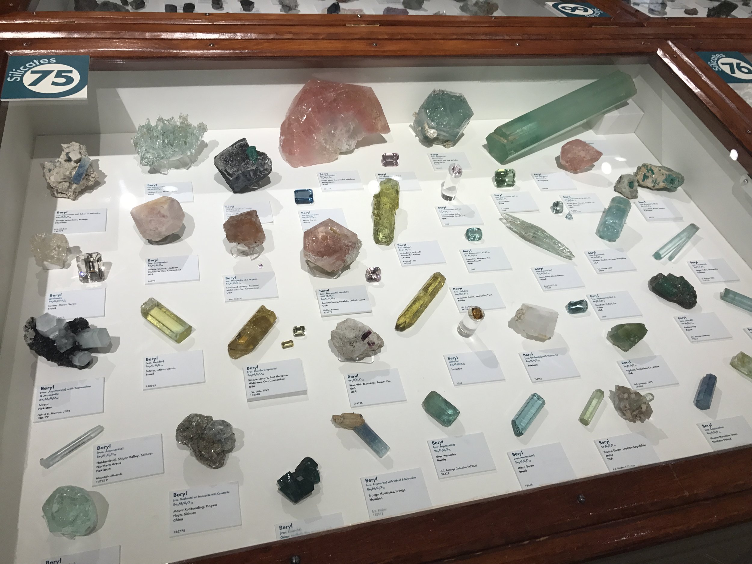 Many more minerals