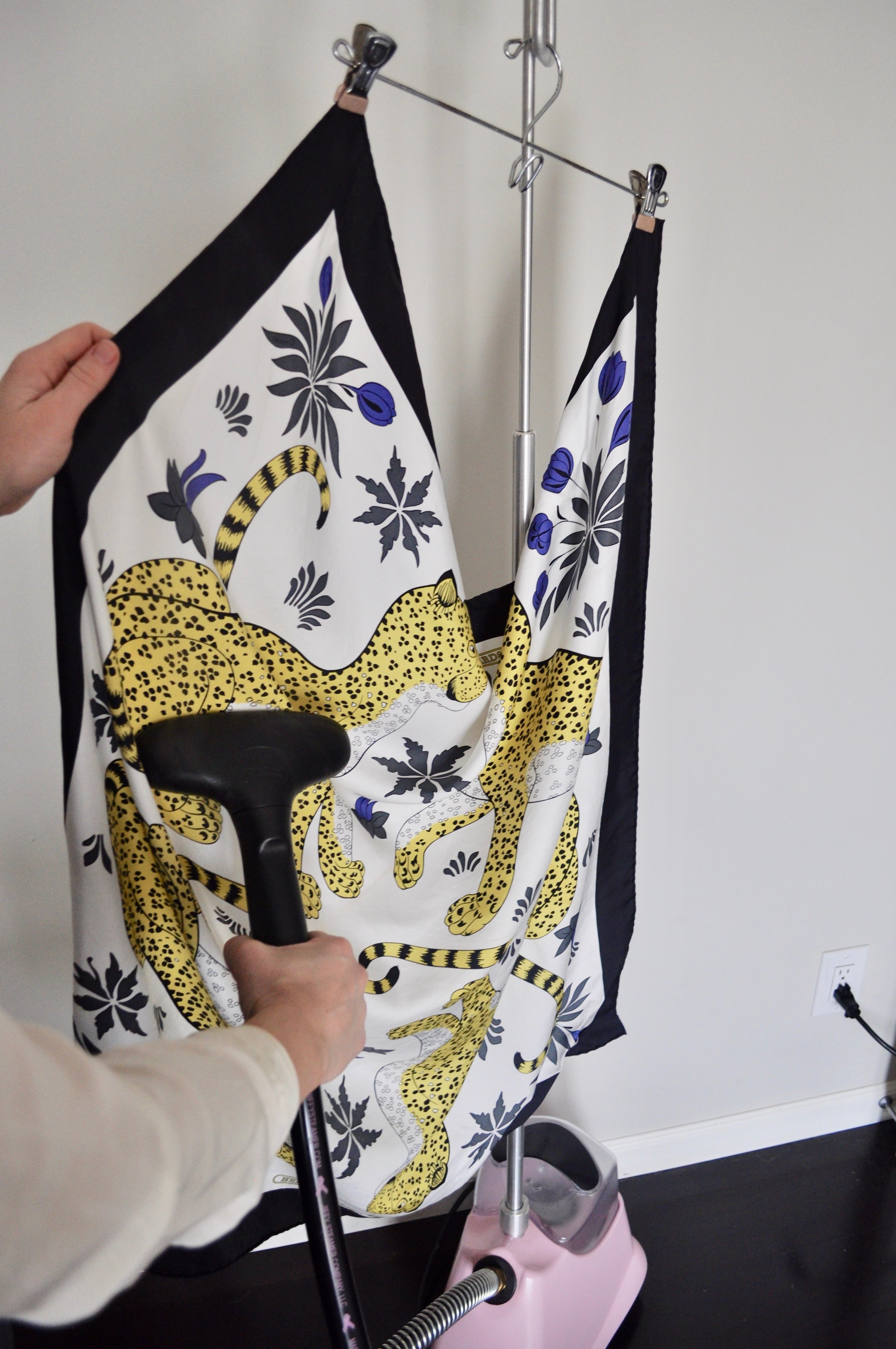 How to Wash a Silk Scarf | @beesandbubbles