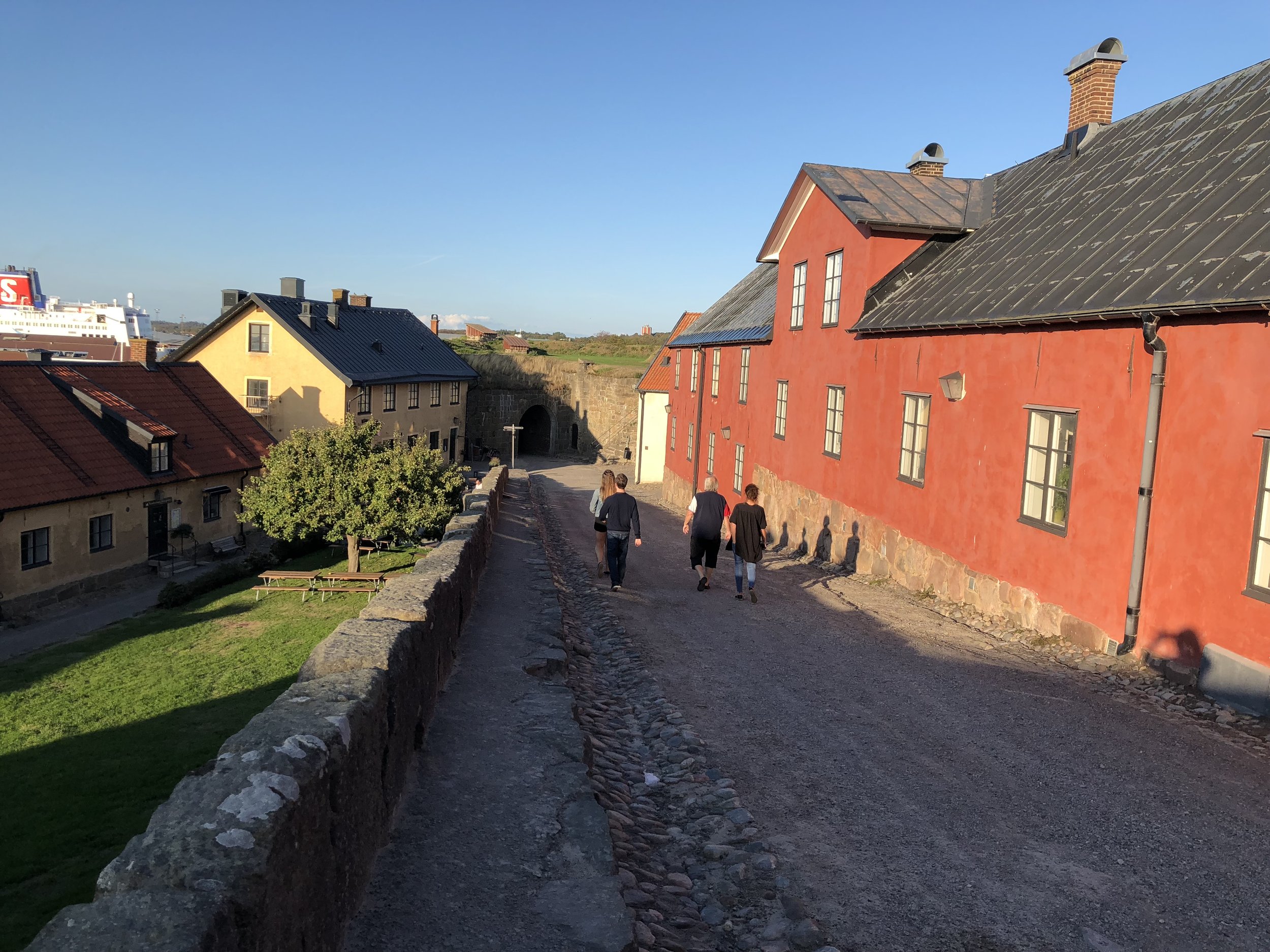 Walking tour of Varberg