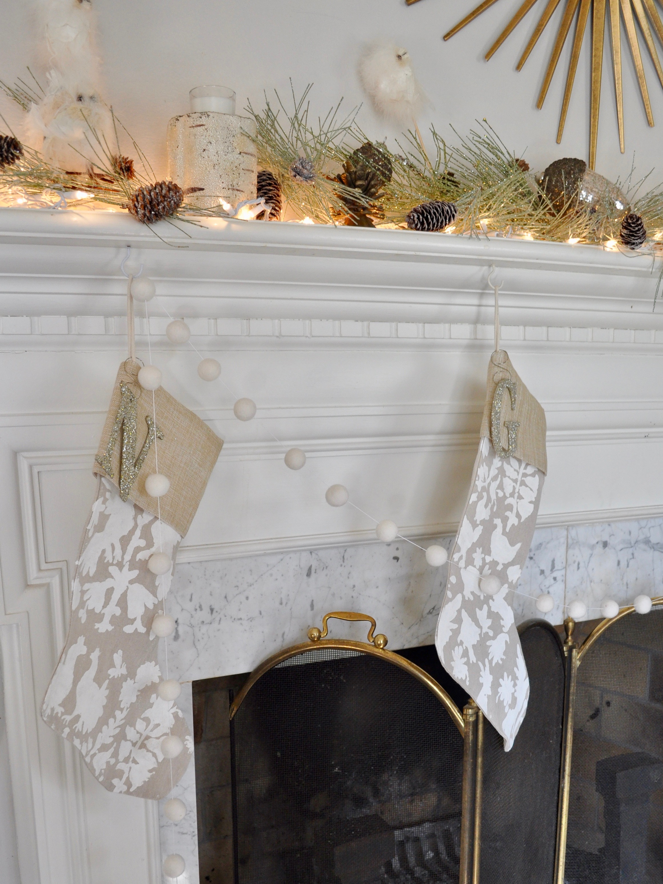 The stockings were hung by the chimney with care…