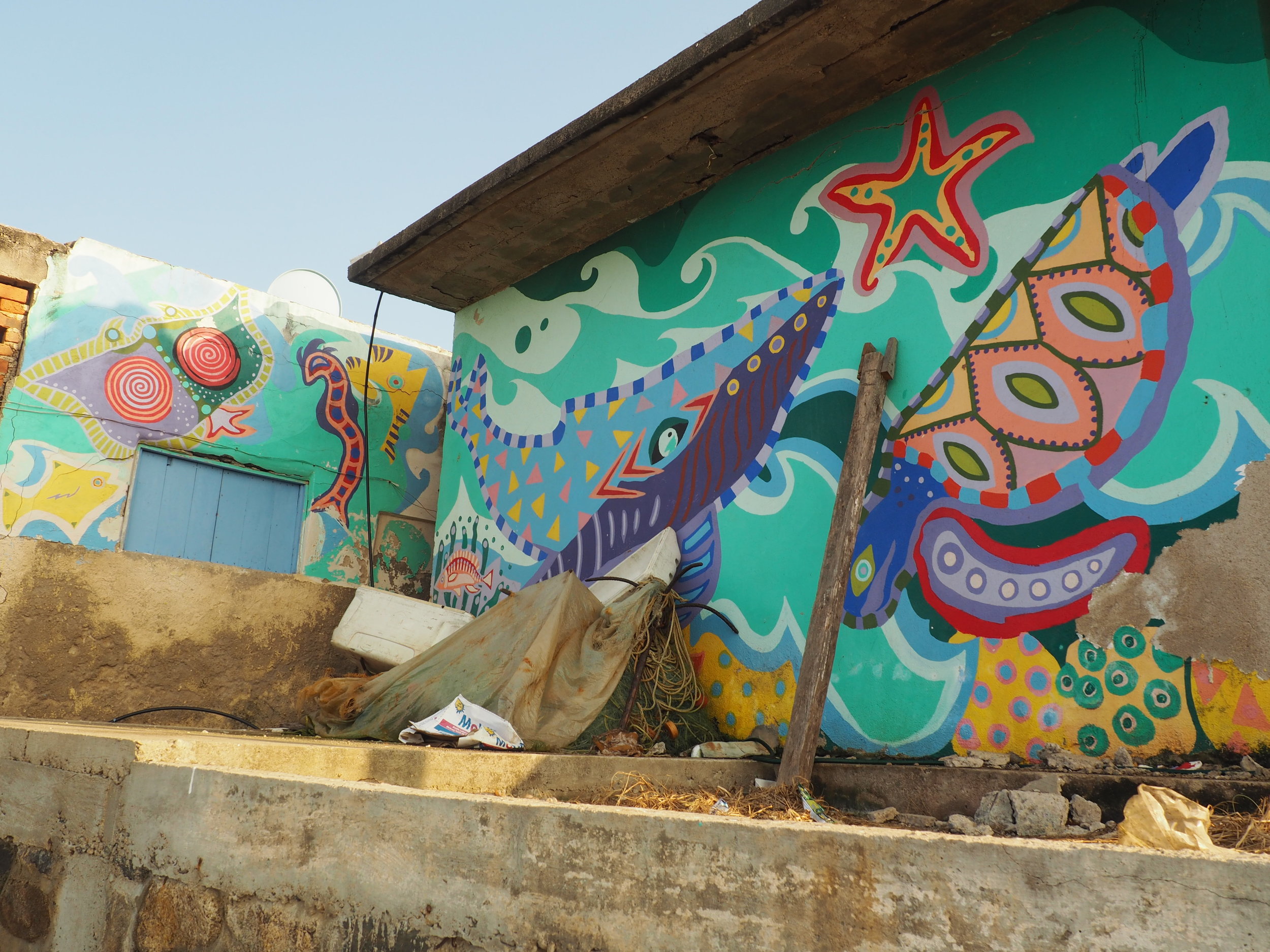 Beautiful wall art in Chimo